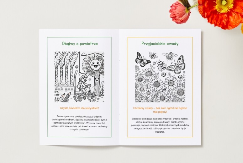 Kolorowanki ekologiczne (dla młodszych dzieci)