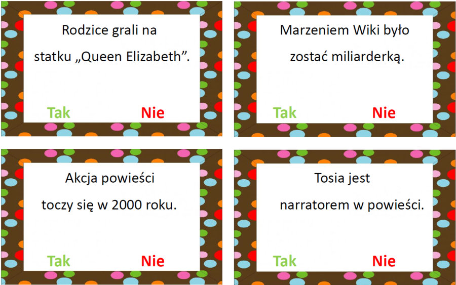 "Magiczne drzewo: Czerwone krzesło" TAK czy NIE?