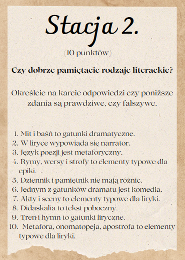 STACJE ZADANIOWE Międzynarodowy Dzień Języka Ojczystego kl. 7-8