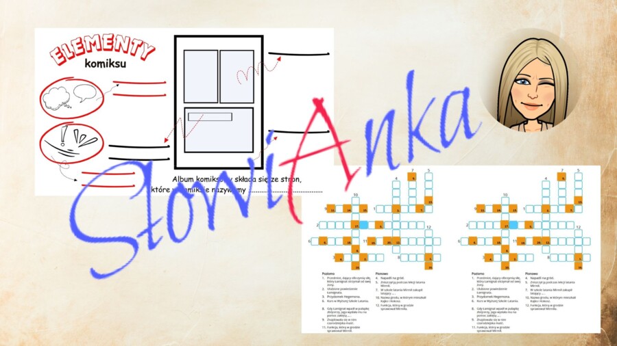 Zestaw materiałów dydaktycznych do omówienia lektury “Kajko i Kokosz. Szkoła latania” + PREZENTACJA GRATIS