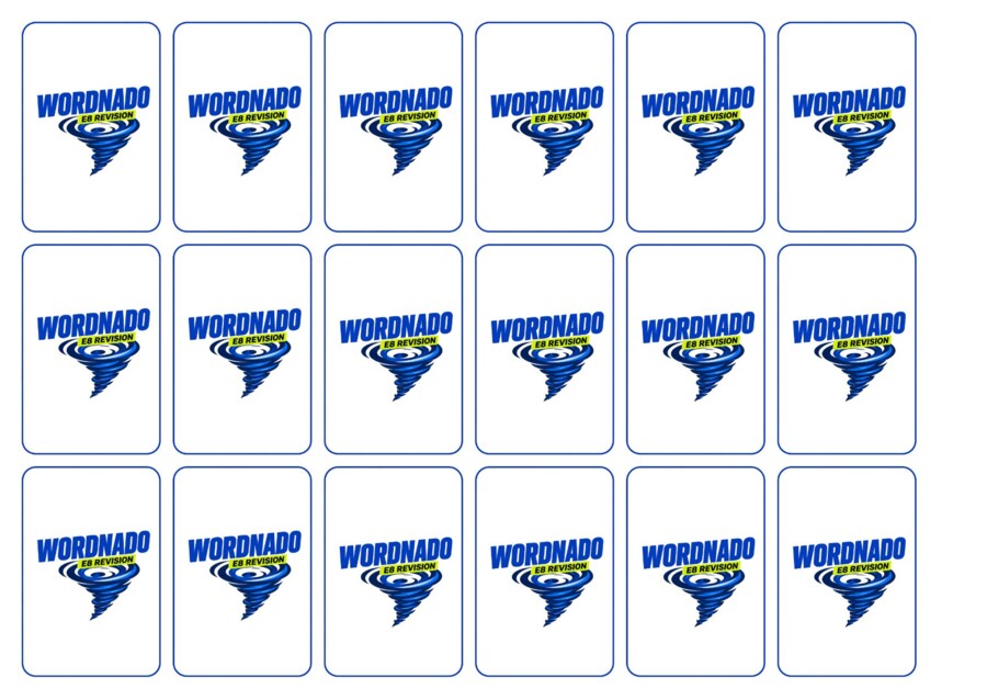 WORDNADO E8 – gra typu Alias | 1500+ słów | powtórka do egzaminu ósmoklasisty