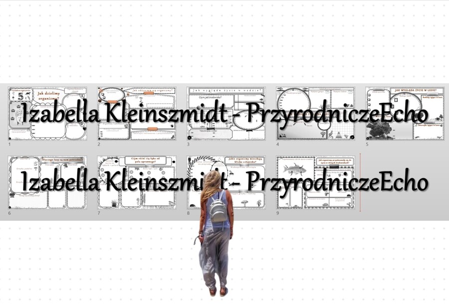 Zestaw kart pracy do działu „Środowisko życia organizmów”. Karty pracy wykonane w power point – można edytować. Przyroda 4, na podstawie wydawnictwa WSiP