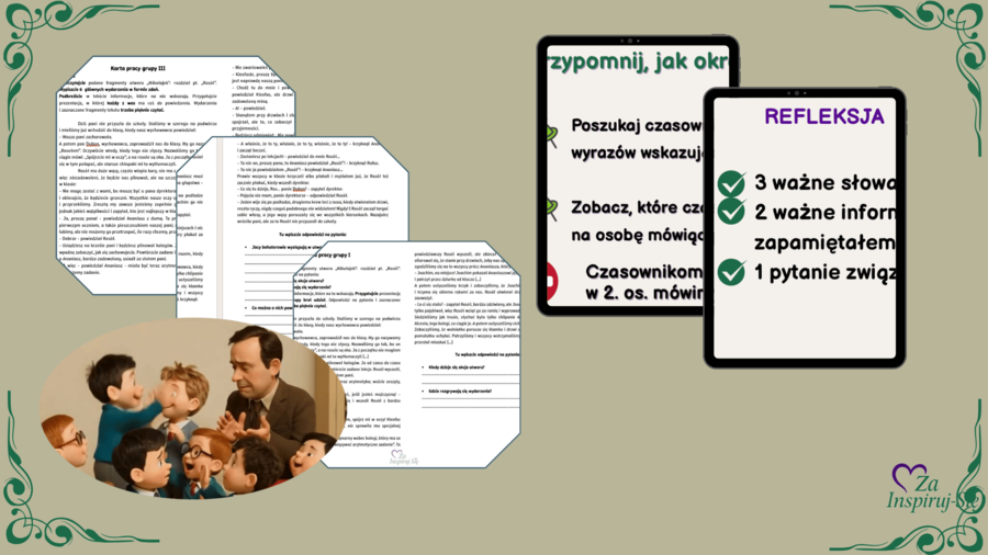 Mikołajek- opowiadanie "Rosół" klasa IV – prezentacja + karty pracy