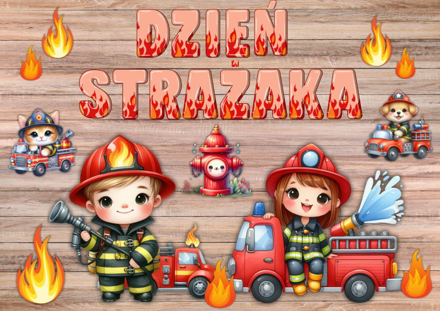 DZIEŃ STRAŻAKA DEKORACJA