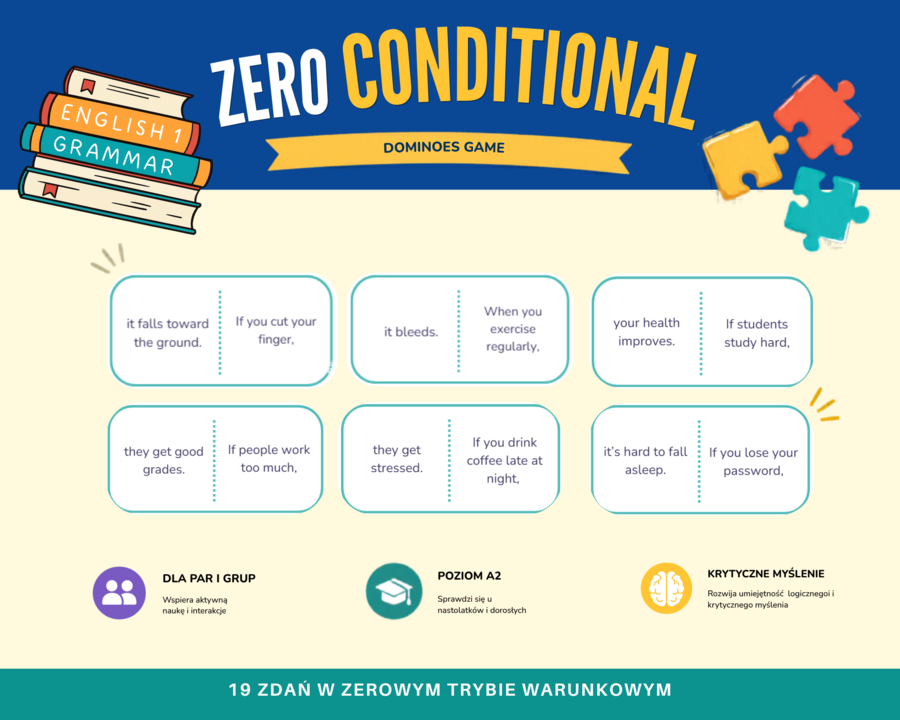 Zerowy tryb warunkowy gra domino zero conditional