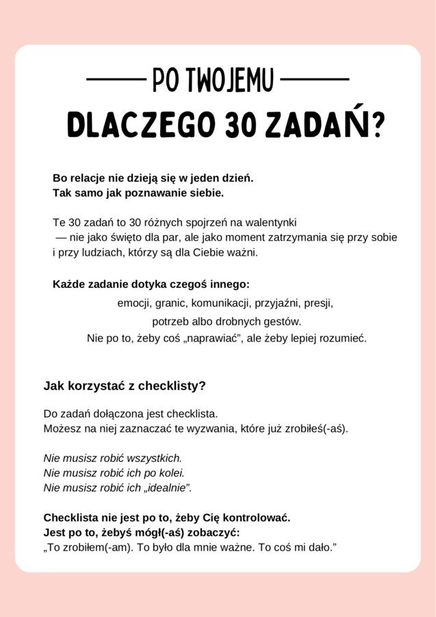 Walentynki po Twojemu