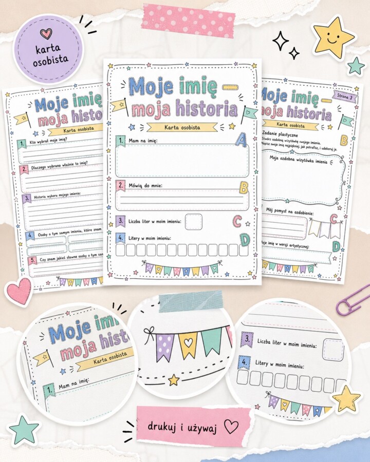 Moje imię - moja historia