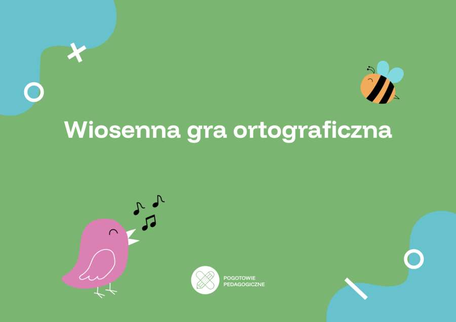 Wiosenna gra ortograficzna- 24 pytania.