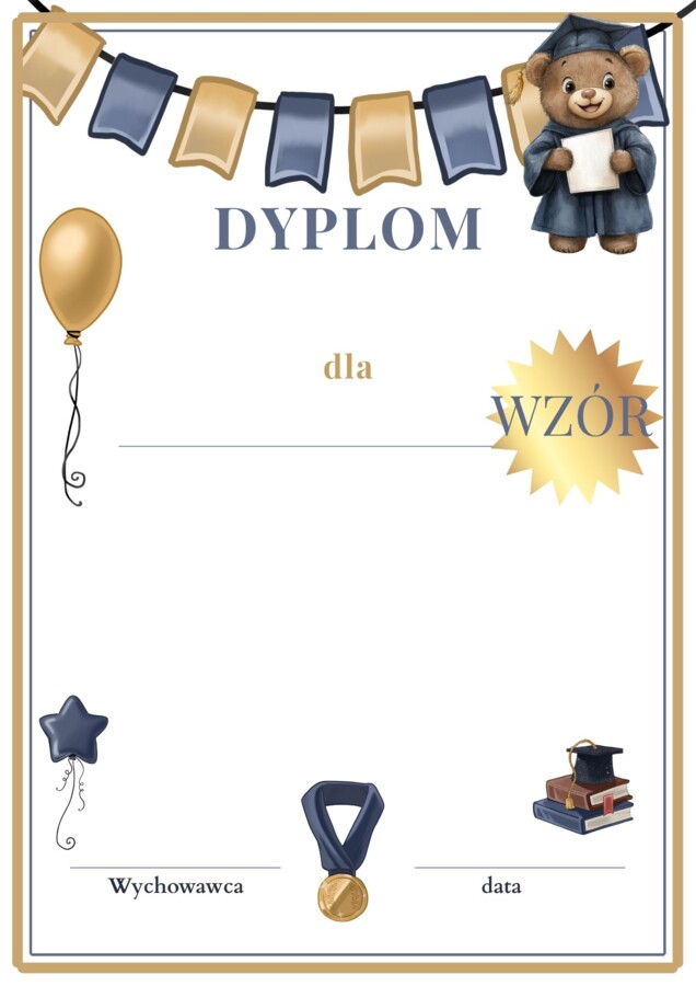 🌟Dyplomy i nominacje  PREMIUM dla klas 1-3 na koniec roku szkolnego
