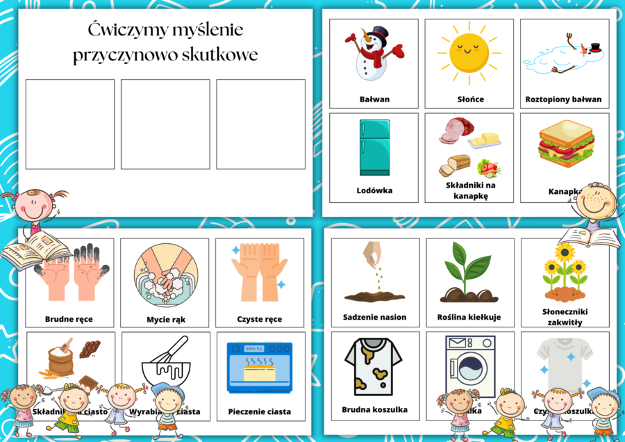 Ćwiczenia - myślenie przyczynowo skutkowe