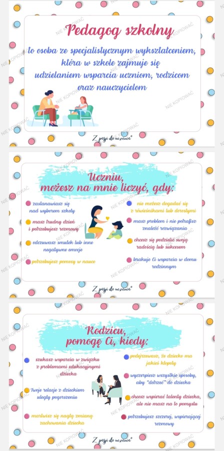 Pedagog - pakiet plansz informacyjnych pdf.