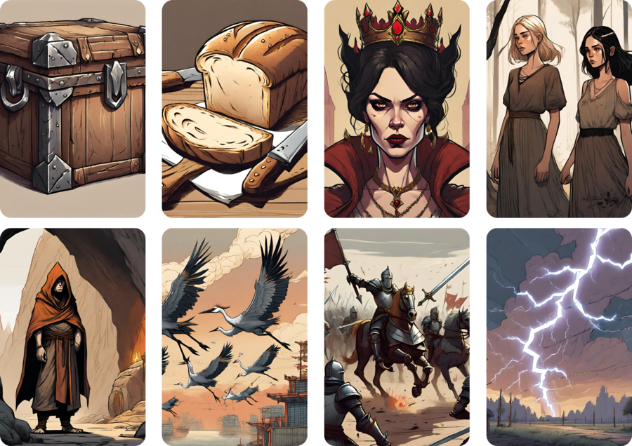 Karty lekturowe dla klas 7-8 (grafika koncepcyjna)