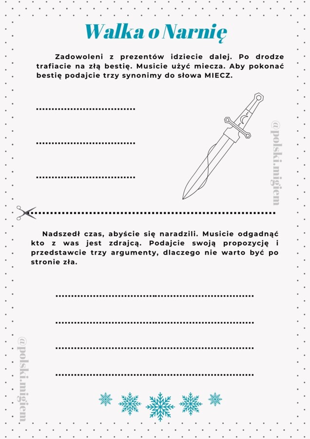 ESCAPE ROOM - "Opowieści z Narnii"