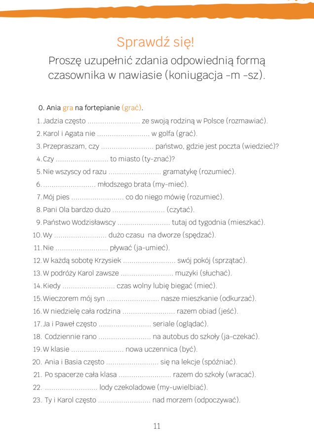 GRAMATNIK - czasownik