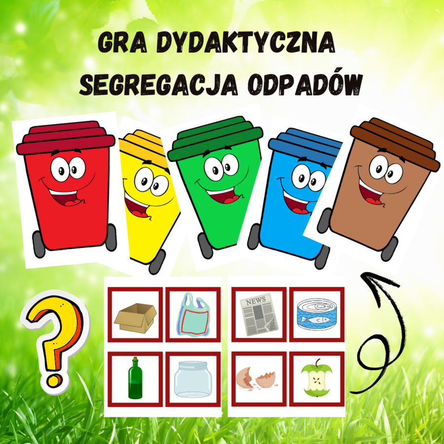 Gra dydaktyczna - segregacja odpadów