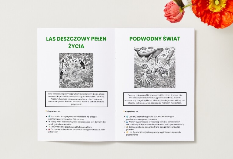 Kolorowanki ekologiczne