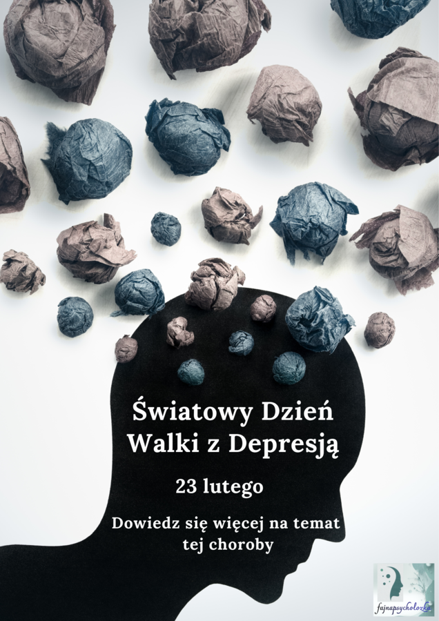 Światowy Dzień Walki z Depresją gazetka/materiały