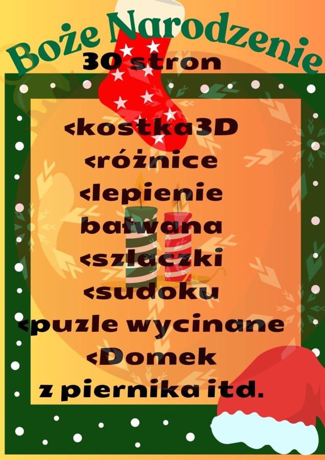 Boże Narodzenie 30 stron