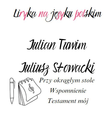 Liryka na języku polskim - Tuwim i Słowacki