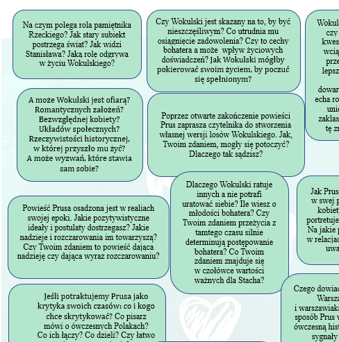 LEKTUROWSKAZ - POMOC DLA UCZNIA CZYTAJĄCEGO "LALKĘ" BOLESŁAWA PRUSA