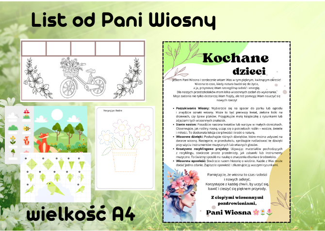 List od Pani Wiosny