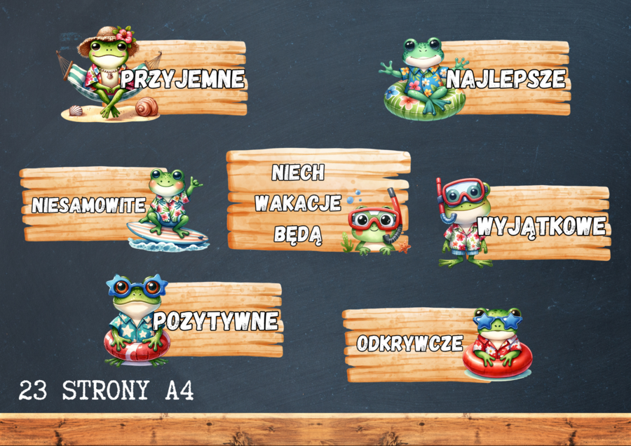 WAKACJE GAZETKA ŻABKI