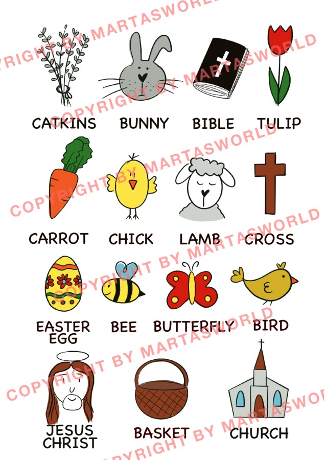 Easter Egg-ercises: Wielkanocne ćwiczenia ze słownictwa dla klas 1–3