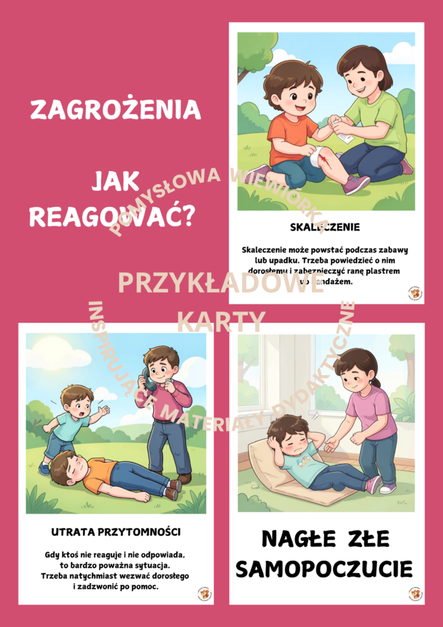 🚑 PIERWSZA POMOC – DBAMY O ZDROWIE 🚑