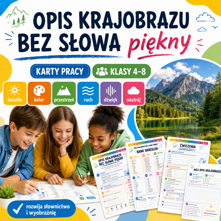 Opis krajobrazu bez słowa piękny