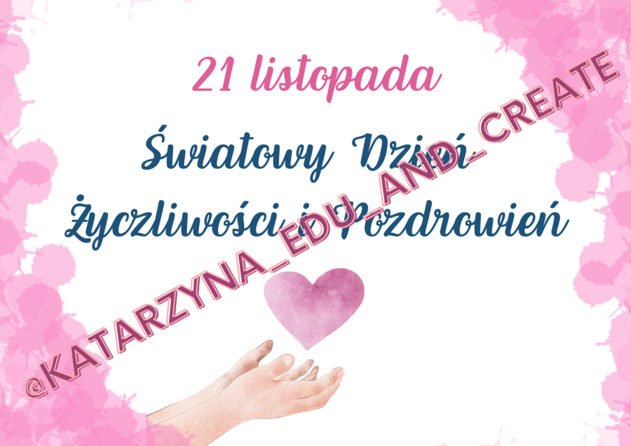Dzień Życzliwości i Pozdrowień - gazetka
