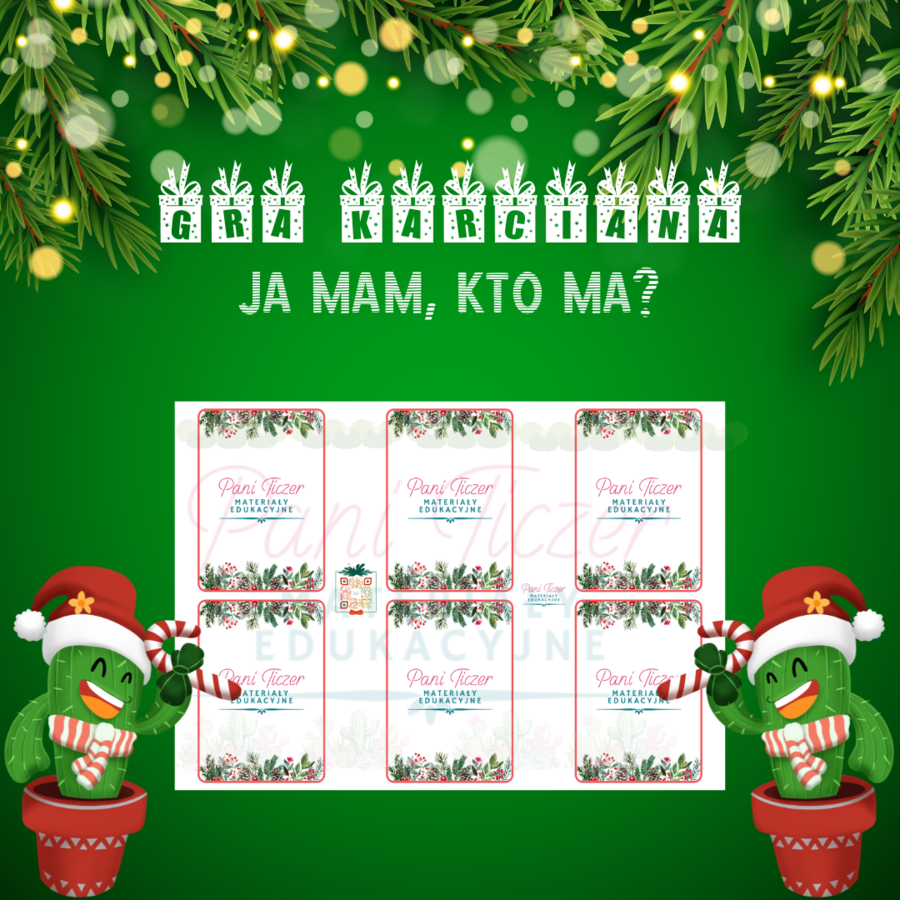 Świąteczna gra JA MAM…KTO MA…? z kodami QR!