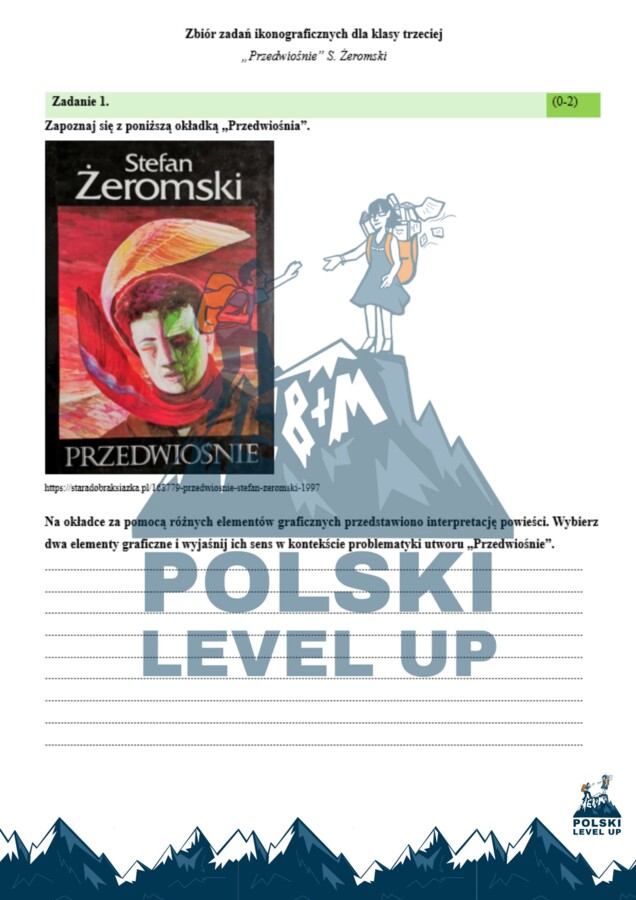 Test ikonograficzny (10 zadań z kluczem odpowiedzi)_Przedwiośnie_Polski Level Up