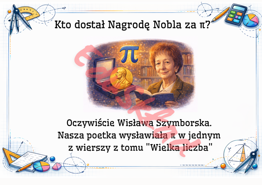 🧩„Liczba π, która potrafi zaskoczyć” – gazetka tematyczna
