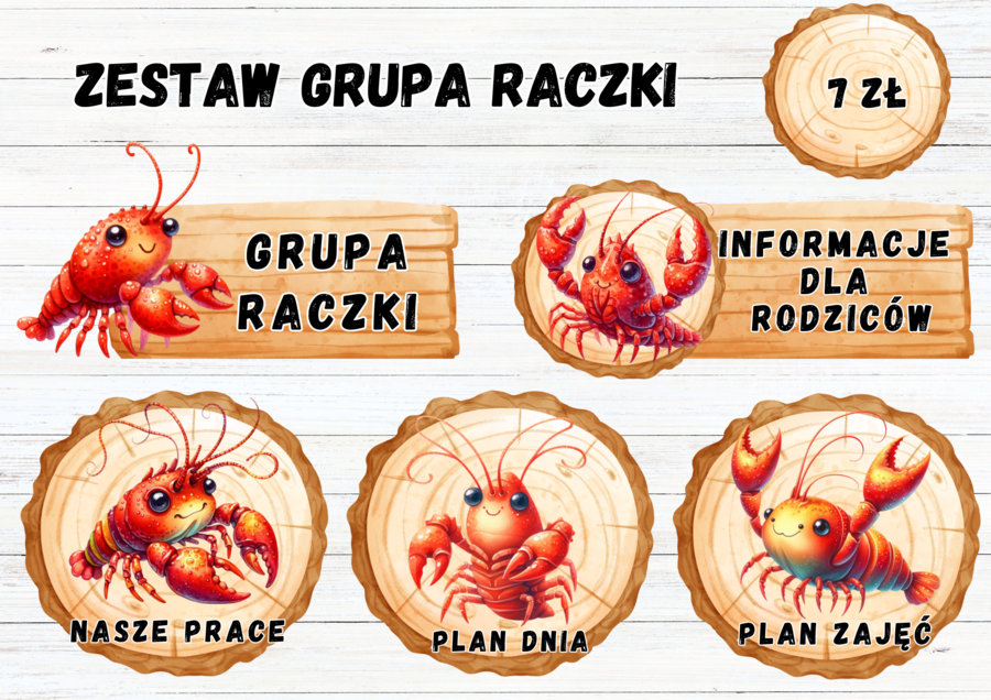 ZESTAW DRUPOWY GRUPA "RACZKI"