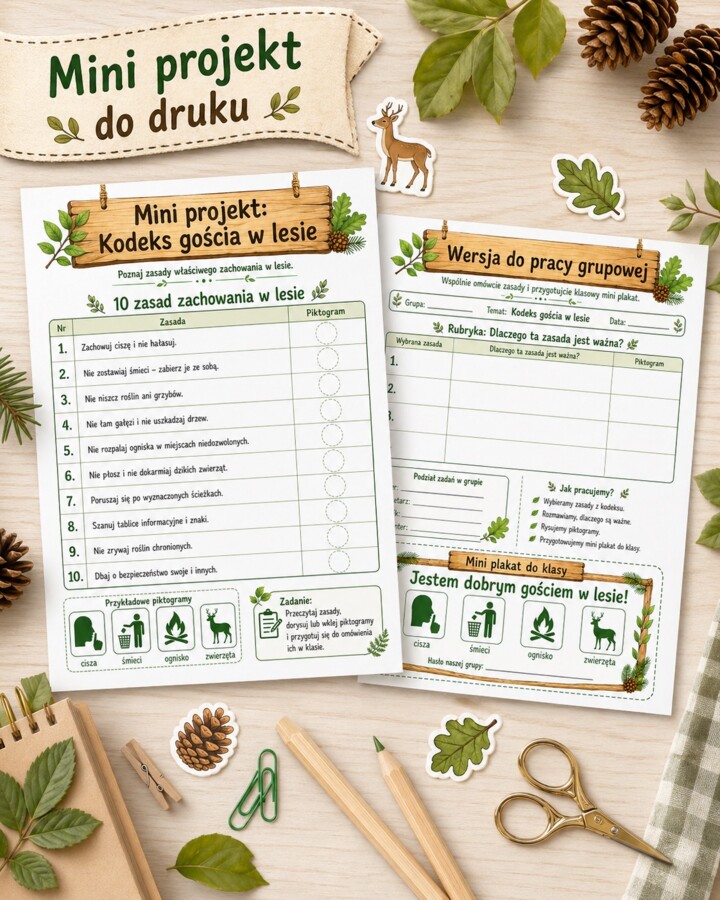 Kodeks gościa w lesie
