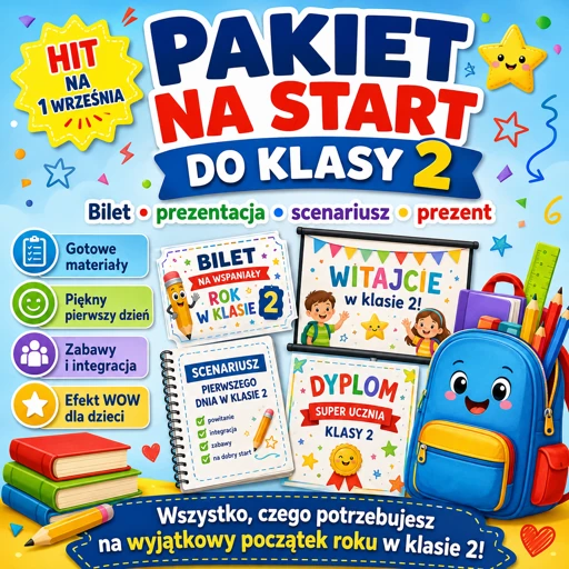 Bilet do Klasy 2 – Wielka Szkolna Przygoda