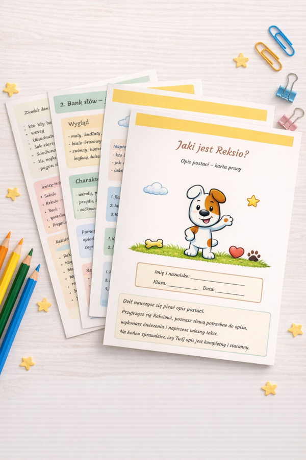 Jaki jest Reksio? [Opis postaci]