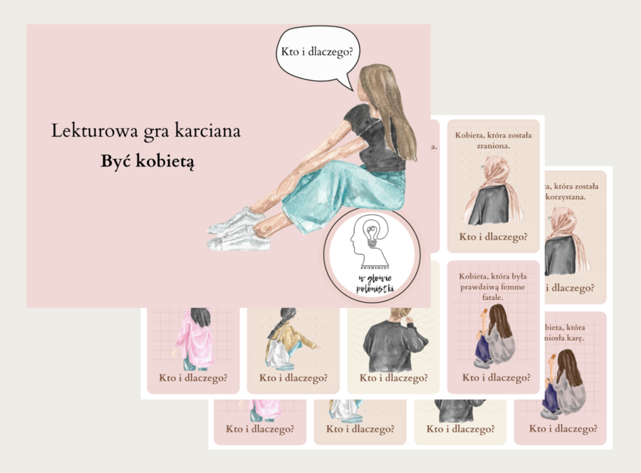 Lekturowa gra karciana - Być kobietą