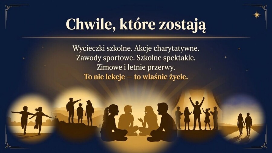 Pożegnanie ósmoklasistów – elegancka prezentacja na zakończenie szkoły podstawowej