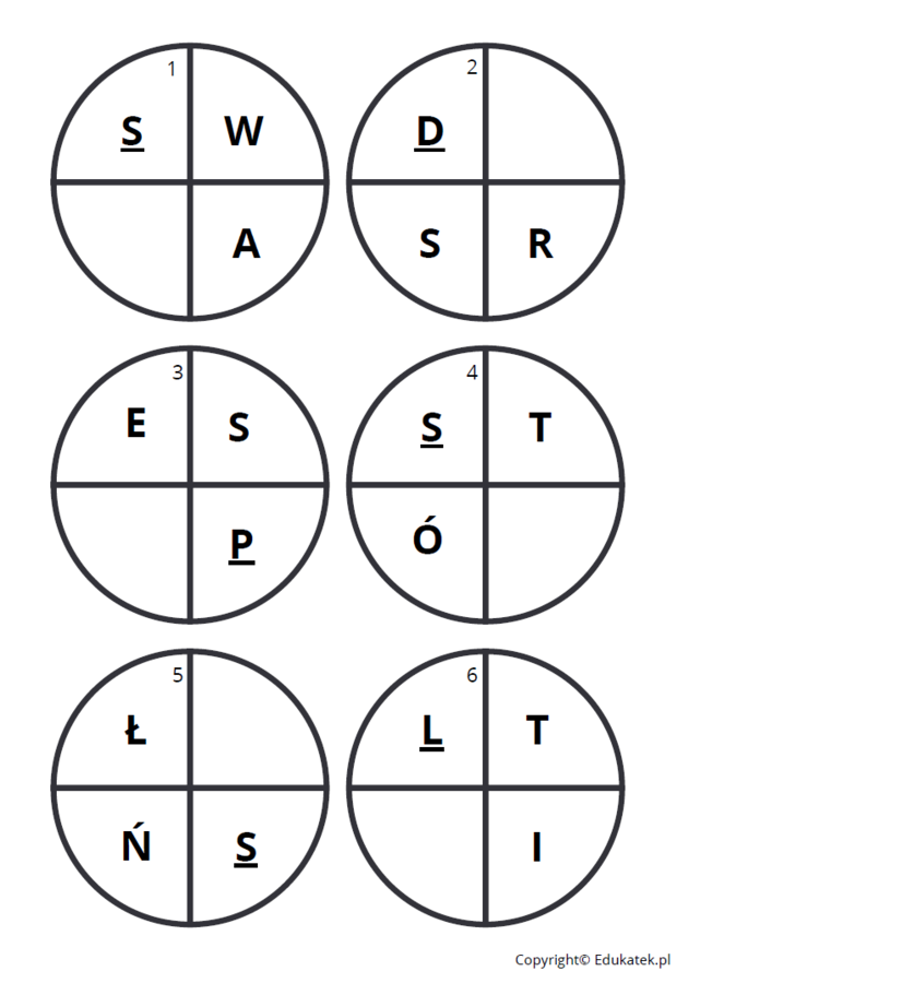 Logopedyczne łamigłówki – głoski syczące