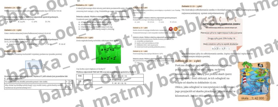 Wiosenny próbny egzamin ósmoklasisty