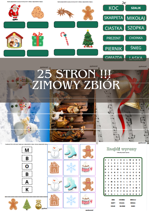 25 stron zimowych pomocy