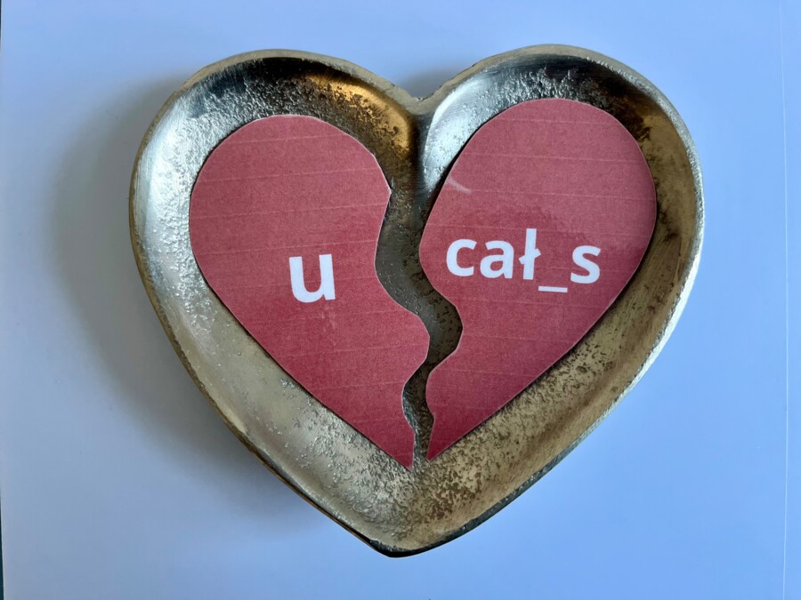 Ortografia - walentynki - puzzle