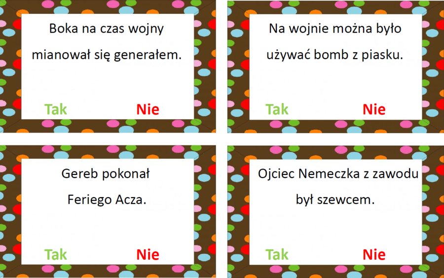 "Chłopcy z Placu Broni" TAK czy NIE?