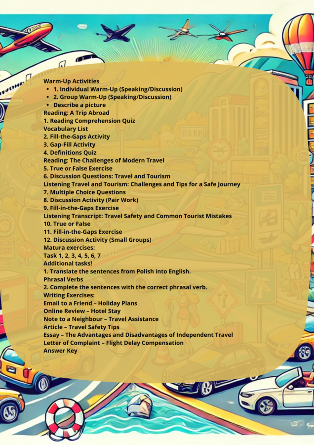 Matura_Travel and Tourism Revision