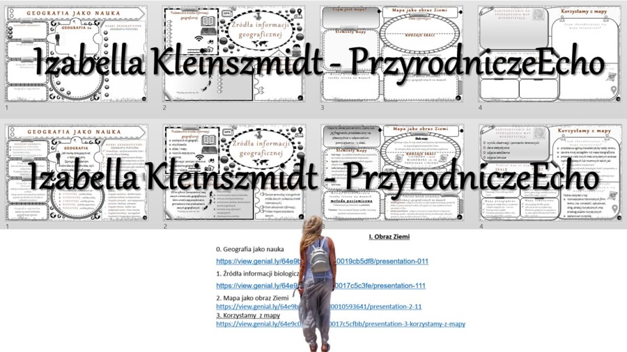 Zestaw sketchnotek i kart pracy w power point oraz prezentacji multimedialnych w genial.ly do działu „OBRAZ ZIEMI”. Oblicza geografii I, poziom podstawowy, dla liceum ogólnokształcącego i technikum. Geografia I