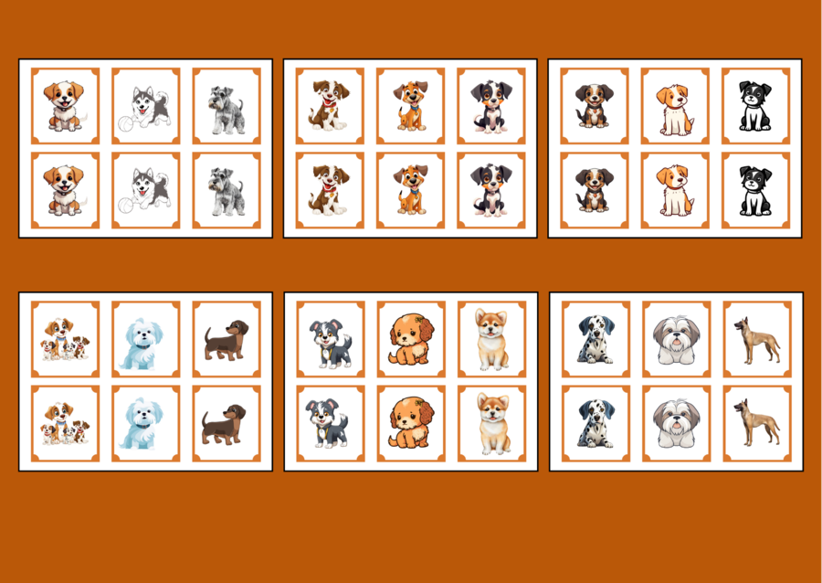 DZIEŃ KUNDELKA – memory – 36 szt. – biblioteka – świetlica