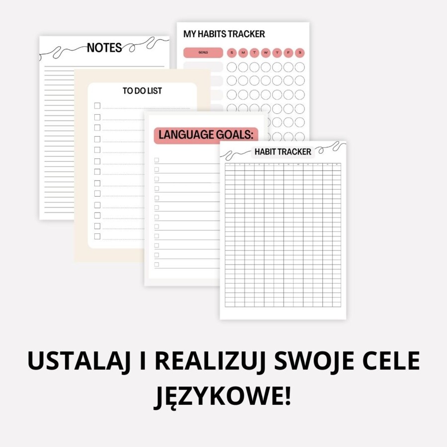PLANER JĘZYKOWY, NAUKA JĘZYKA, MATURA, EGZAMIN ÓSMOKLASISTY, ORGANIZACJA CZASU