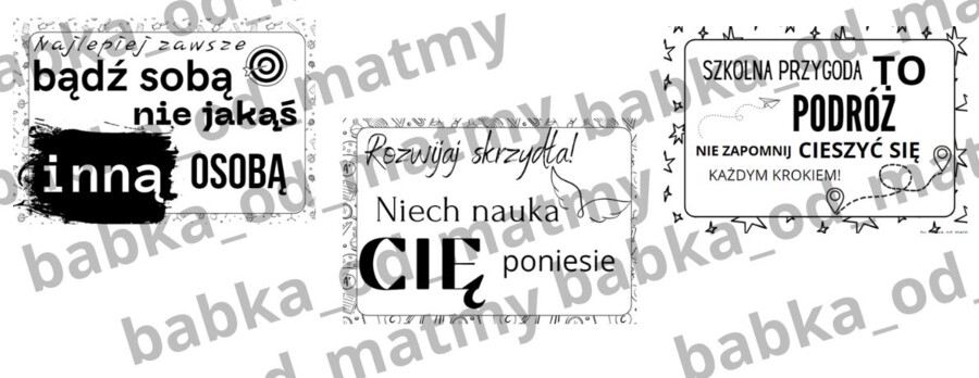 Materiały na gazetkę klasową - hasła motywujące i WAKACJOODLICZACZ!