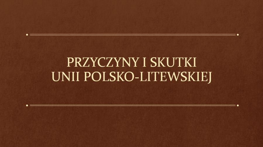 Unia polsko-litewska